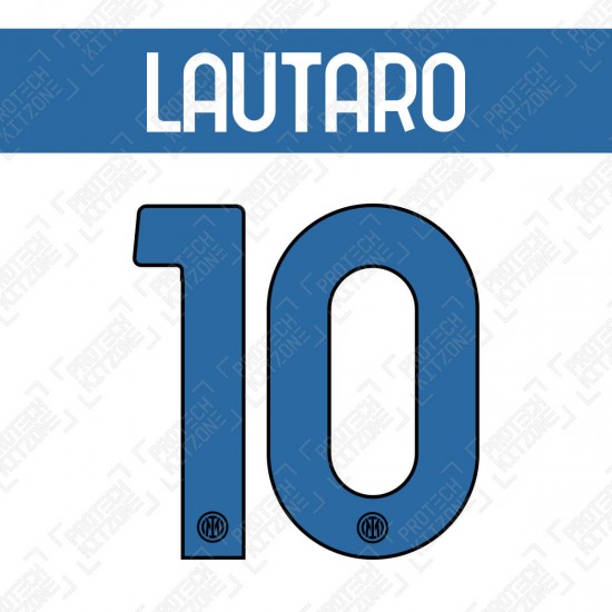Lautaro 10 (Official Inter Milan 2020/21 4th Club Name and Numbering)