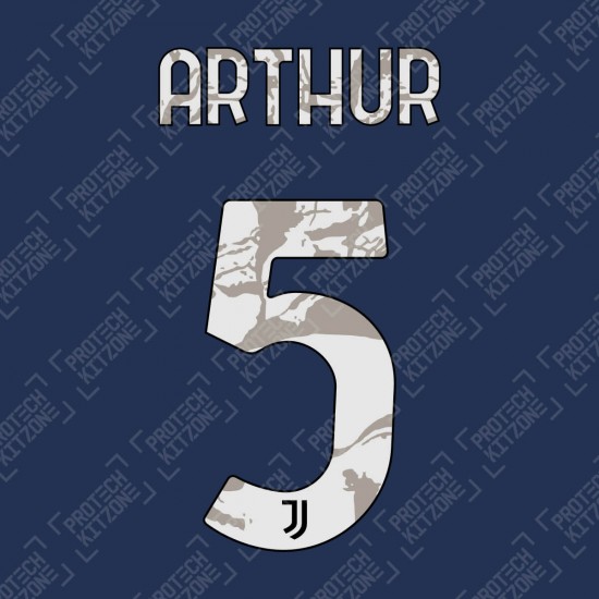 Arthur 5 (Official Juventus 2020/21 Away Name and Numbering)