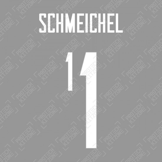 Schmeichel 1 (Official Denmark 2020-22 Goalkeeper Name and Numbering)