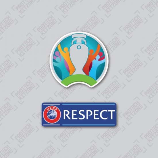 Official UEFA EURO 2020 Sleeve Badges Set