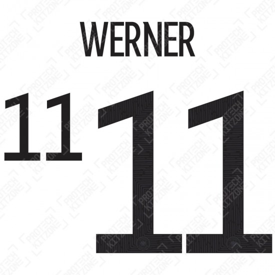 Werner 11 (Official Germany EURO 2020 Home Name and Numbering)