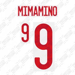 Minamino 9 (Official Japan 2020 Home Name and Numbering)