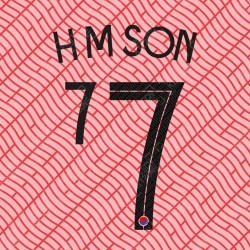 [Player Edition] H M Son 7 (Official South Korea 2020 Home Name and Numbering)