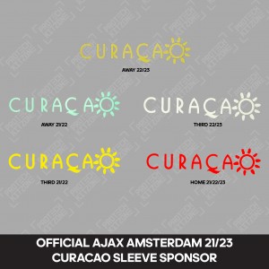 Ajax Amsterdam Sleeve Sponsor (For AJAX 2021-23 Shirt) - Player Size