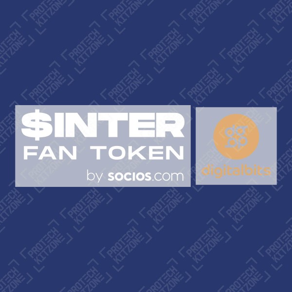 Official $Inter Fan Token by Socios.com + Digitalbits Sponsor (Inter Milan 2021/22 Home Shirt) - Serie A version