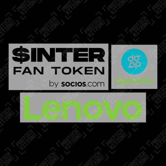 Official $Inter Fan Token by Socios.com + Digitalbits Sponsor + Lenovo (Inter Milan 2021/22 Third Shirt) - Serie A version