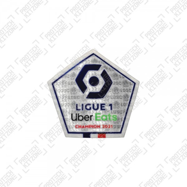 Official France Ligue 1 Uber Eats Champions 2021 Sleeve Patch (For LOSC 2020/21 Shirts)