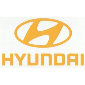 HYUNDAI Back Sponsor  (Official AS-ROMA Yellow Back Sponsor 18/22)