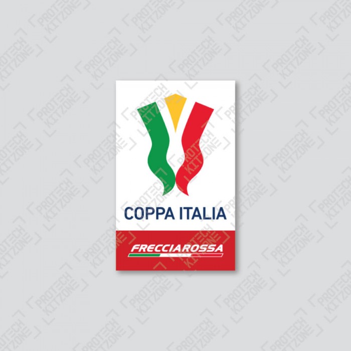 Official Freccia Rossa Coppa Italia Patch (Season 2021/22), Official Italy Leagues Badges, COPPA ITALIA2122, 