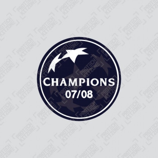 Official Sporting iD UEFA Champions 07/08 Badge