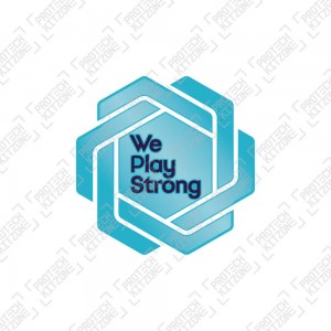 Official Sporting iD UEFA We Play Strong Badge
