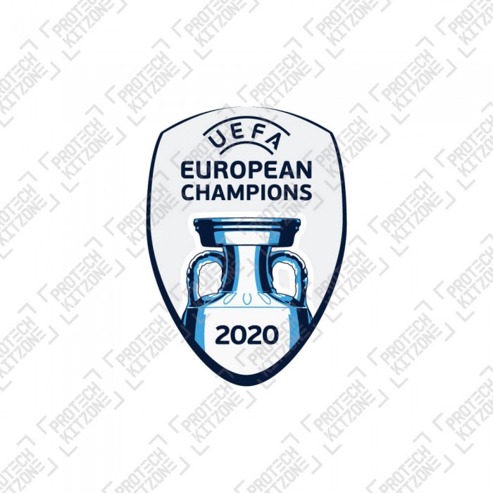 Official UEFA European Champions 2020 Badge (for Italy Shirt), UEFA European Competition, EUCHAMPPATCH2020, 