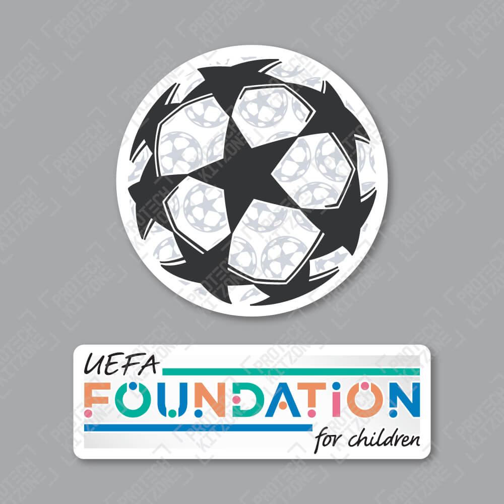 Official Sporting iD UEFA UCL Starball + UEFA Foundation Badge Set (NEW UEFA CL SET, UEFA Champions League, ) by www.protechkitzone.com Official Sporting iD UEFA UCL Starball + UEFA Foundation Badge Set, UEFA Champions League, NEW UEFA CL SET,