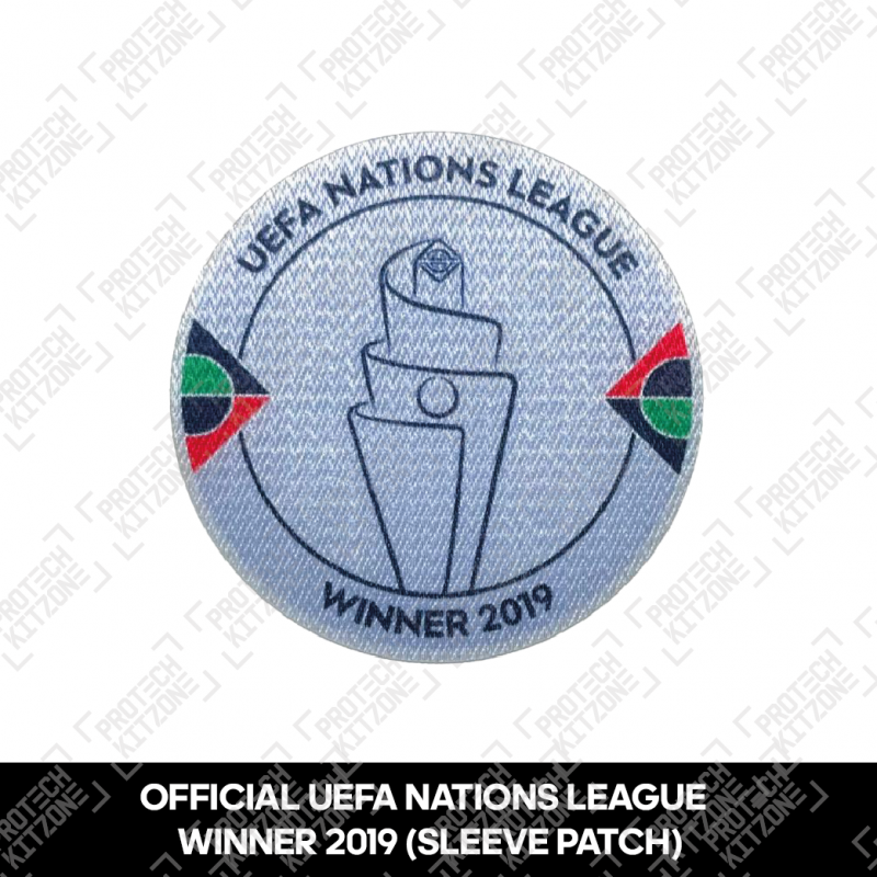 Official UEFA 2019 Nations League Winner Sleeve Patch - For Portugal 