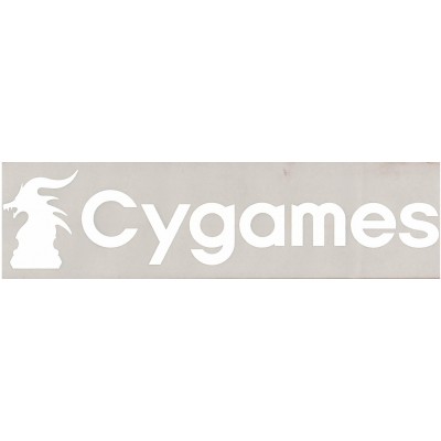 Cygames Sponsor White (Official Juventus Back Sponsor)