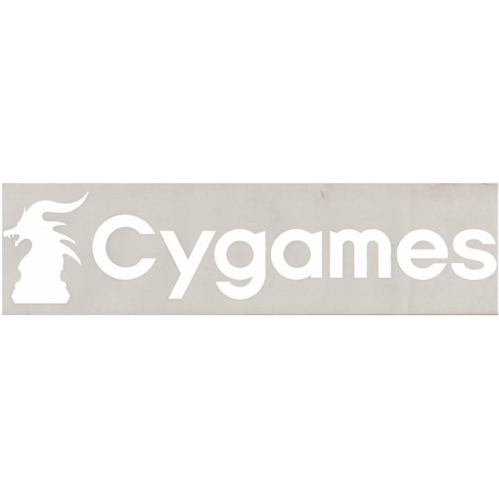 Cygames Sponsor White (Official Juventus Back Sponsor)