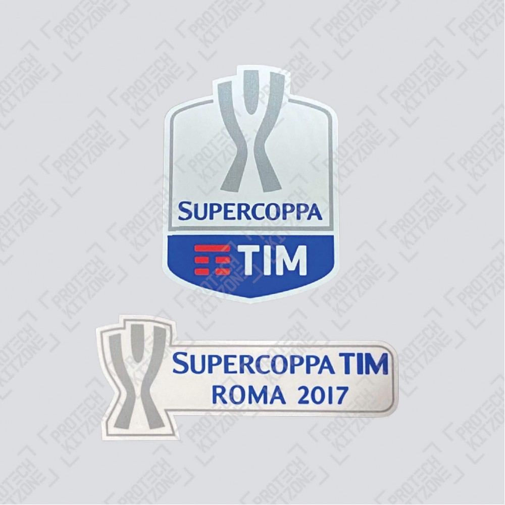 Official Supercoppa TIM Sleeve Patches (Season 2017/18) Official Supercoppa TIM Sleeve Patches (Season 2017/18)
