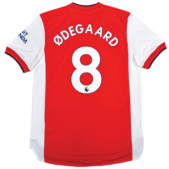 [Player Edition] Arsenal 2021/22 Heat Rdy. Home Shirt With Ødegaard 8 - Size M