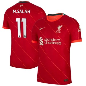 [Player Edition] Liverpool FC 2021/22 Dri-Fit Adv Premier League Home Shirt with M. Salah 11