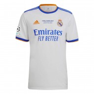 Real Madrid 2021/22 UEFA Champions League Final Home Shirt with Players' Name and Number