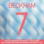 Beckham 7 (Official Manchester United FC 2021/22 Away Name and Numbering - Sporting iD Ver.)