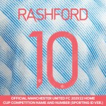 Rashford 10 (Official Manchester United FC 2021/22 Away Name and Numbering - Sporting iD Ver.)