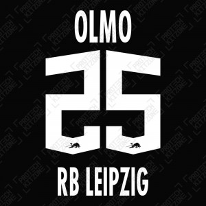 Olmo 25 (Official RB Leipzig 2021/22 Away / Third Name and Numbering) - UEFA CL Ver.
