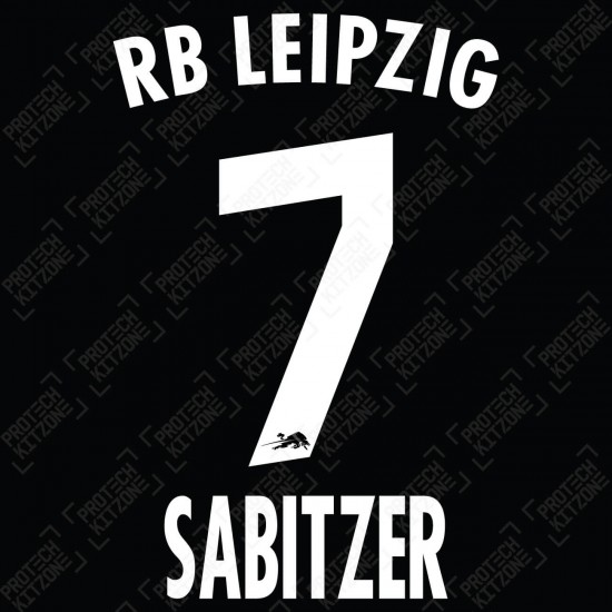 Sabitzer 7 (Official RB Leipzig 2021/22 Away / Third Name and Numbering) - Bundesliga Ver.