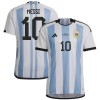 Argentina 2022 Home Shirt with Messi 10 + World Cup 2022 Final Match Date Printing (HF2158, Jerseys / Shirts, Adidas) by www.protechkitzone.com Argentina 2022 Home Shirt with Messi 10 + World Cup 2022 Final Match Date Printing, Argentina, HF2158, Adidas
