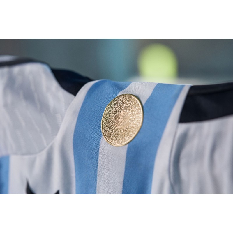 [PLAYER EDITION] Argentina 2022 Home Shirt with Messi 10