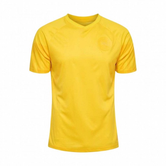 Denmark 2022 Goalkeeper Shirt - Yellow