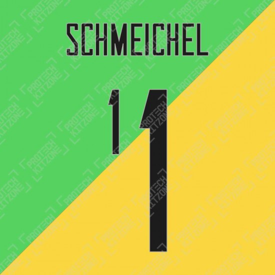 Schmeichel 1 (Official Denmark 2022 Away/Third Goalkeeper Name and Numbering)
