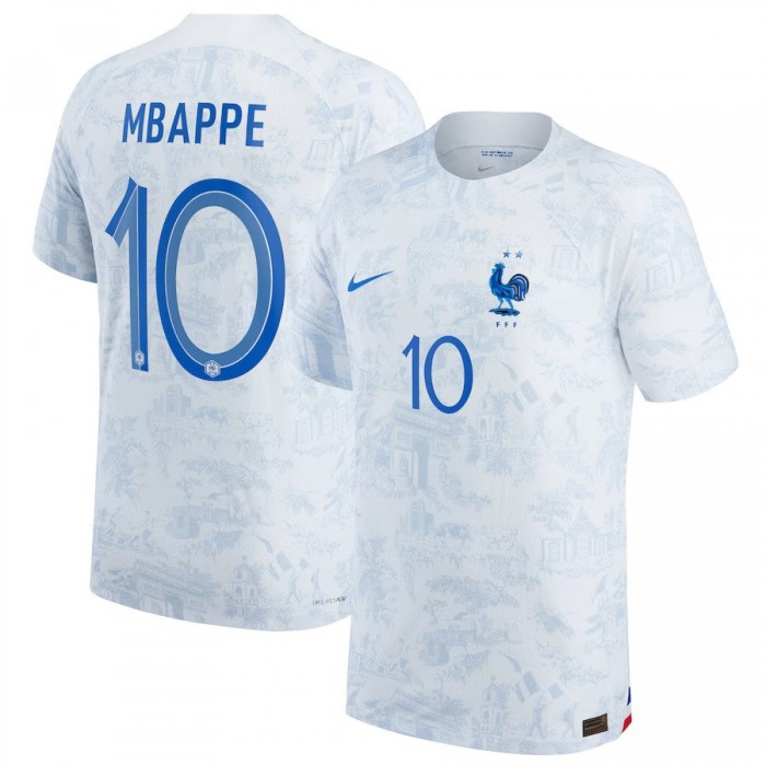 [Player Edition] France 2022 Dri-FIT Adv Away Shirt, France, DN0624-100, Nike