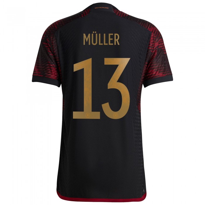 [PLAYER EDITION] Germany 2022 Away Shirt, Germany, HF1695, Adidas