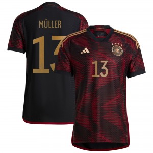 [Player Edition] Germany 2022 Heat Rdy. Away Shirt With Müller 13 