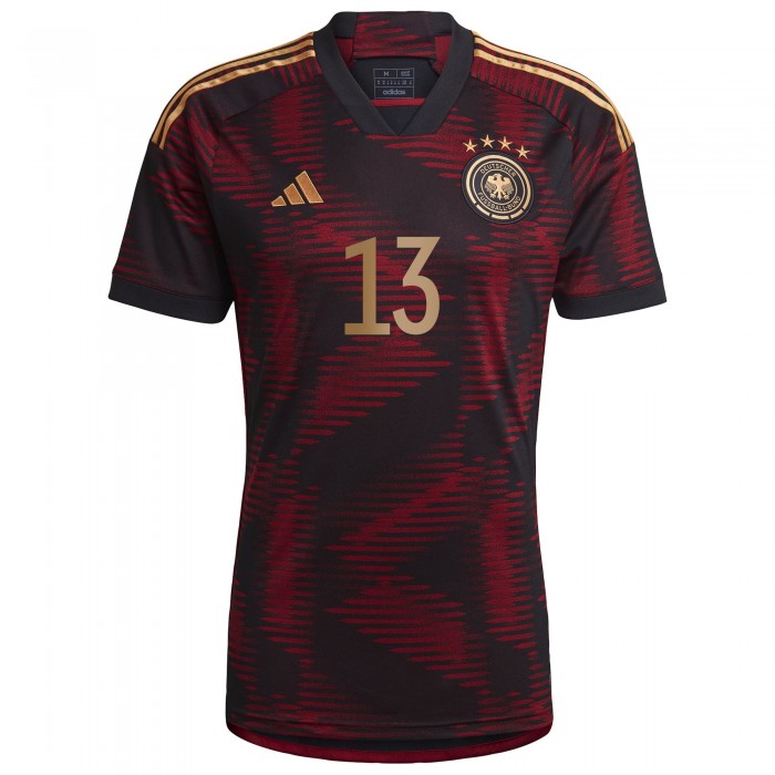 Germany 2022 Away Shirt, Germany, HJ9604, Adidas