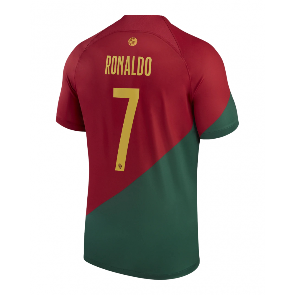 Portugal 2022 Home Shirt with Ronaldo 7