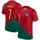 Portugal 2022 Home Shirt with Ronaldo 7