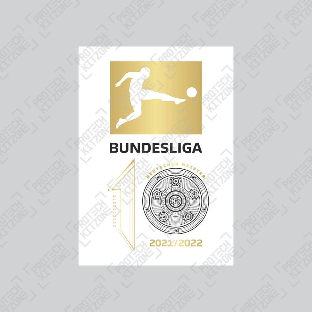 Bundesliga 22-23 Champions Sleeve Patch - 21/22 Season Winners Bundesliga 22-23 Champions Sleeve Patch - 21/22 Season Winners