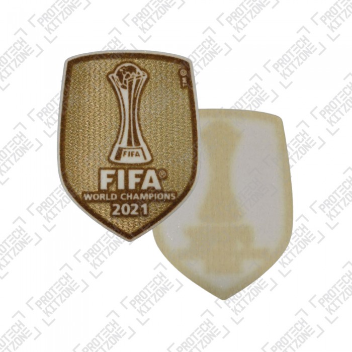 Official Sporting iD Club World Champions 2021 Patch, OFFICIAL FIFA BADGES, CWC2021, 