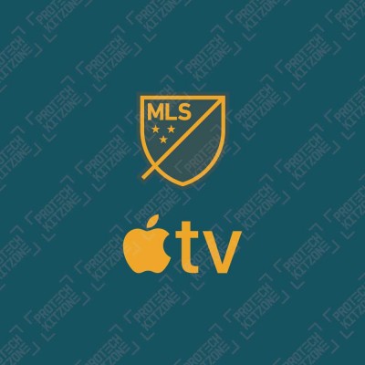 Official MLS Sleeve Badge + Apple TV (For LA Galaxy 2023 Away Shirt) 