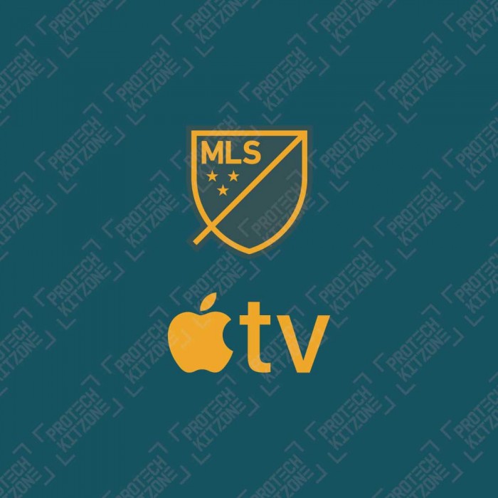 Official MLS Sleeve Badge + Apple TV (For LA Galaxy 2023 Away Shirt) 
