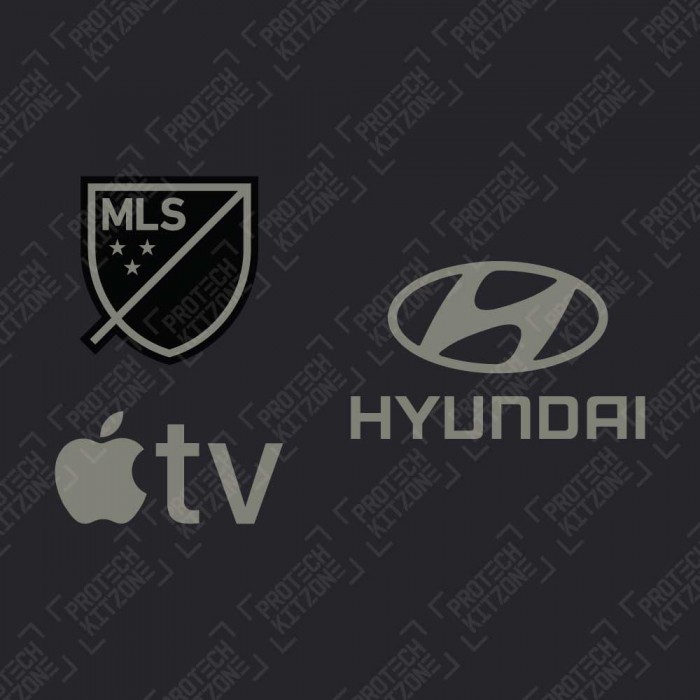 Official MLS Sleeve Badge + Apple TV + Hyundai (For Nashville SC 2023 Away Shirt) 