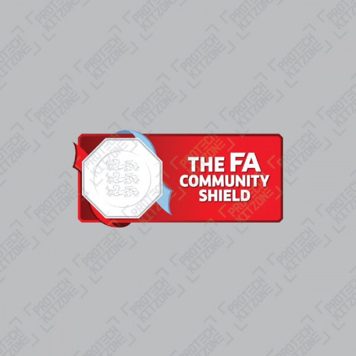 Official FA Community Shield 2022/23 Badge, Official English Leagues Badges, COMMUNITY 2122, 