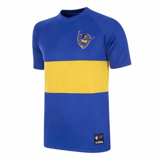 Maradona X COPA Boca 1981 - 82 Retro Football Shirt with Gift Box