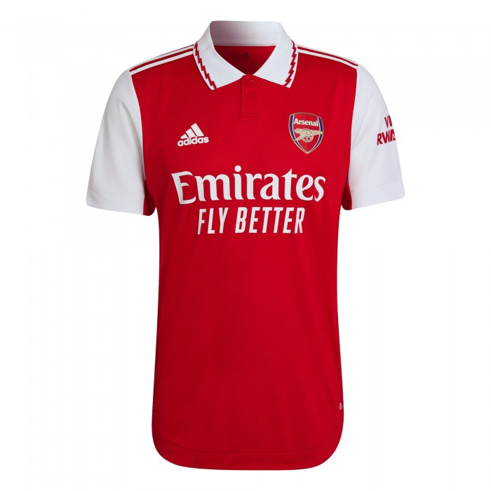 [Player Version] Arsenal 2022/23 Authentic Home Shirt, 2022/23 Season Jerseys, H35904, Adidas