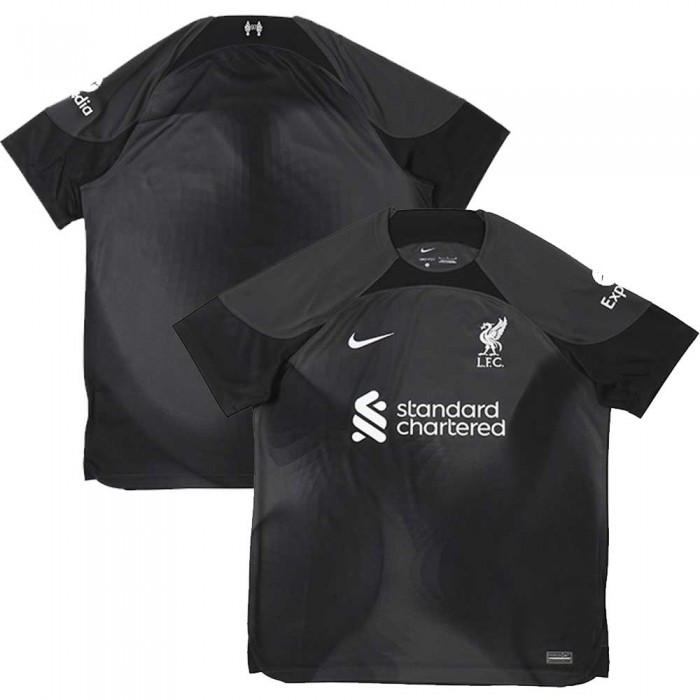 Liverpool FC 2022/23 Goalkeeper Shirt - Black, 2022/23 Season Jerseys, DJ7681-061, Nike