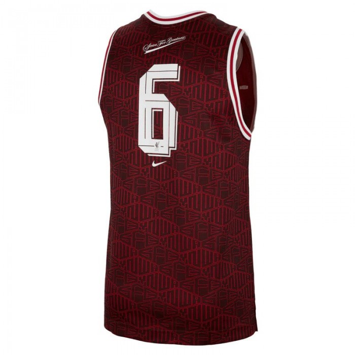 LeBron x Liverpool Basketball Shirt, 2022/23 Season Jerseys, DV9518-652, Nike