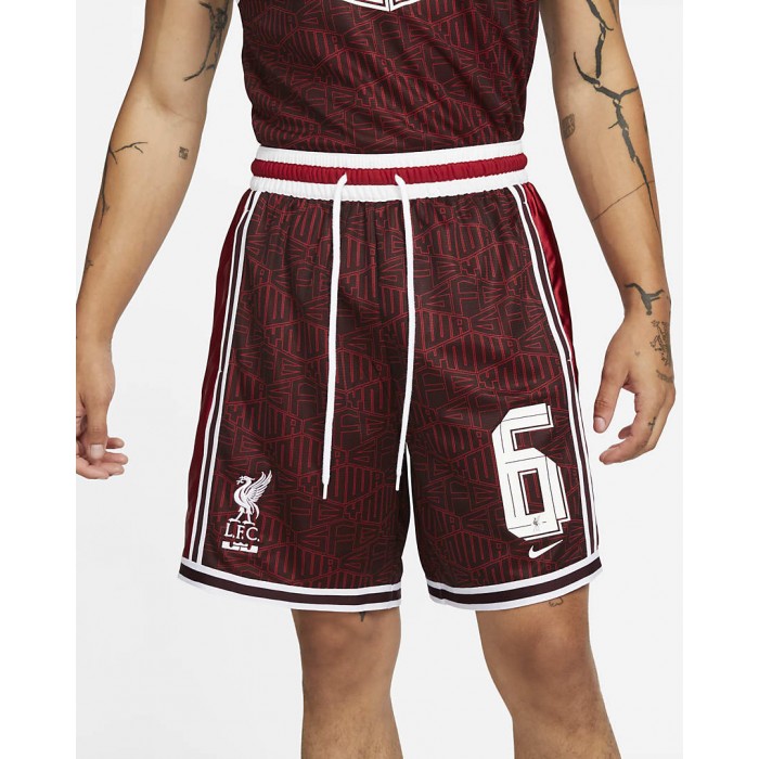LeBron x Liverpool Basketball Shorts, 2022/23 Season Jerseys, DX0144-652, Nike