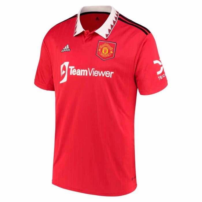Manchester United 2022/23 Home Shirt with Cup Nameset